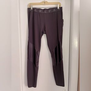 Dark Purple Adidias Leggings